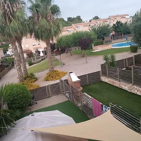 Villa Adosada, Piscina, Familia Y Vacaciones Pobla de Montornés Esterno foto